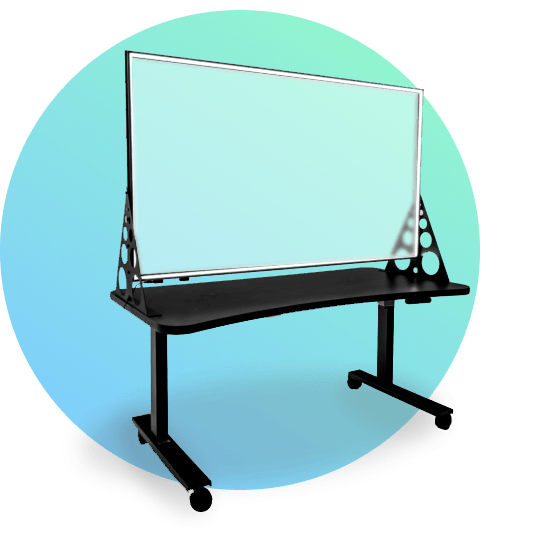 Use of Lightboard in a Virtual Classroom.